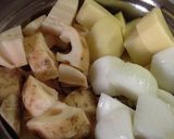 蓮根と牛蒡のぽってりあげ♪作り方1写真