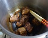 活力なべで・豚ばら肉の黒ビール煮作り方6写真