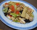 シーフードミックスで本格中華♪海鮮八宝菜作り方24写真