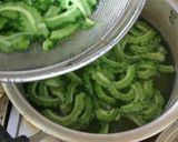 茗荷とゴーヤの梅肉あえ作り方4写真