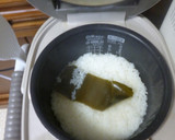枝豆ごはん（枝豆と梅とゴマはあと混ぜ）作り方2写真