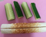 ★簡単お弁当★巻き巻きちくわきゅうり♪作り方1写真