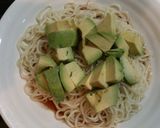 アボカドとツナの冷やし中華作り方7写真
