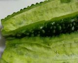 ゴーヤとキュウリの梅和え作り方3写真