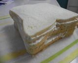 ふんわり食パンde梨のミルクレープ風作り方4写真