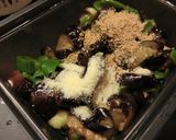 レンジで簡単✯茄子の変わり胡麻煮風作り方5写真