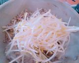 ＊シャキ²もやしと豚挽き肉と卵の炒め物＊作り方5写真