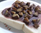あんクリームの甘栗のせ食パン作り方3写真