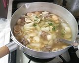 簡単 ランチ♪ 肉だんごのスープ作り方4写真