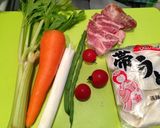 夏野菜のカレーうどん~豪快な麺と彩り!作り方1写真