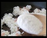 納豆ベーコンゆかりチャーハン作り方3写真