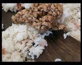 納豆ベーコンゆかりチャーハン作り方4写真