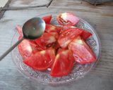 お酢だけ✽トマトのかけるだけマリネ作り方1写真
