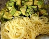 和風冷製アボカドパスタ作り方3写真