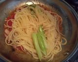 ベーコンとアスパラのトマトパスタ作り方6写真