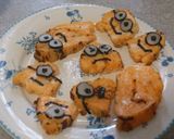 ミニオン大集合★にぎやかお弁当作り方5写真