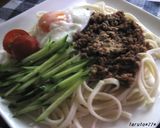 夏にぴったり☆肉味噌丼作り方5写真