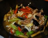 本格中華で美味☆豚肉と茄子の味噌炒め作り方4写真