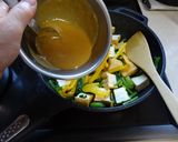 小松菜と厚揚げのからし味噌炒め作り方6写真