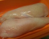 鶏胸肉のレンジ蒸し作り方2写真
