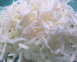 いくらでも食べられるキャベツのナムル作り方1写真