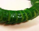 蒸しナスとベビーホタテの唐辛子酢味噌掛け作り方4写真