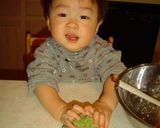 子供のごはん ホウレン草のニョッキ作り方4写真