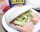 暑い夏キャベツとスパムのピタパンサンド作り方4写真