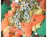 手抜き☆サーモンの冷製ペペロンチーノ！作り方3写真
