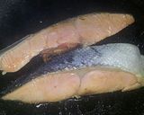 鮭とほうれん草のきのこクリームパスタ作り方6写真