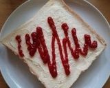 □簡単・節約□朝食に♪チーズトースト作り方1写真