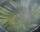 鮭とほうれん草のきのこクリームパスタ作り方10写真