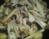 鮭とほうれん草のきのこクリームパスタ作り方13写真