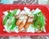 レンジで簡単☆黄金のエスニック風焼きそば作り方4写真