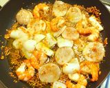 魚介ときのこのアヒージョ（にんにく油煮）作り方4写真