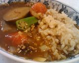 丸茄子と挽肉のダイエット★カレー作り方5写真