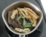 こんにゃくといんげんの炒め煮作り方4写真