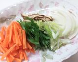 【簡単】じゃが芋の野菜おやき☆チヂミ作り方1写真