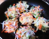 【簡単】じゃが芋の野菜おやき☆チヂミ作り方3写真