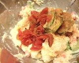 ふんわり美味　カレーポテサラパン作り方5写真