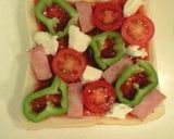 焼かない☆のっけるだけふんわり食パンピザ作り方3写真