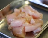 鶏ささみのチリマヨ和え。作り方2写真