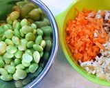 枝豆入り炊き込みご飯❀作り方1写真