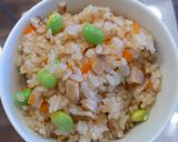 枝豆入り炊き込みご飯❀作り方4写真