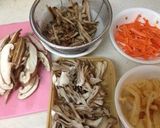 根菜ときのこの関西風炊き込みご飯♪作り方1写真