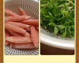 豆苗入りかに玉作り方1写真