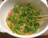 豆苗入りかに玉作り方2写真