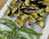 夏野菜の素揚げを冷凍★冷たいサラダ作り方2写真
