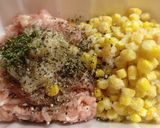 にんにく塩麹とコーンのソーセージ作り方1写真