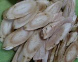 ごぼうと鯖の煮物作り方1写真